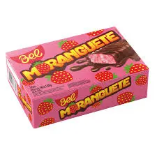 [BEL001] BOMBOM MORANGUETE 30 X 108GR (DISPLAY C/ 12 UNIDADES)