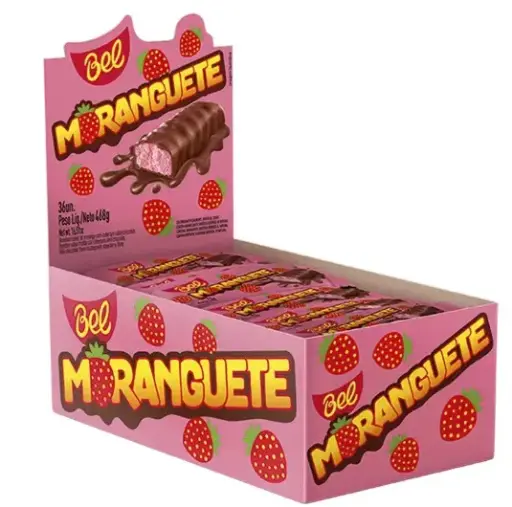 [BEL001] CHOCOLATE MORANGUETE BEL 36 X 13GR (12 X 468GR)