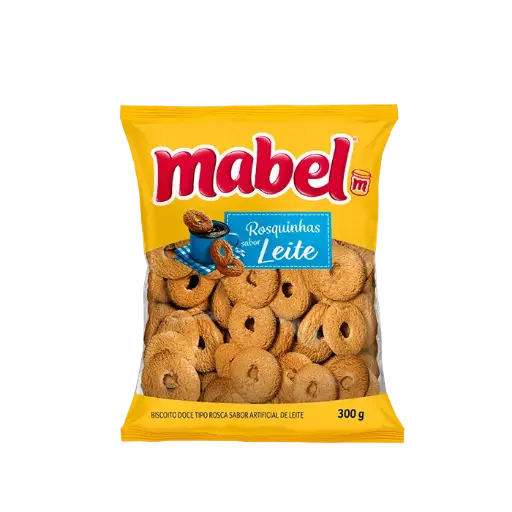 [CAM002] BISCOITO MABEL ROSCA 300GR LEITE (32 X 300GR)