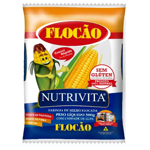 [NUT001] FLOCÃO NUTRIVITA 500G (20 X 500GR)