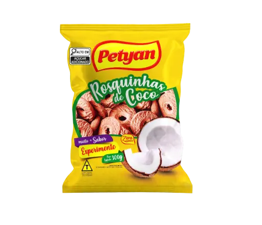 [PET006] BISCOITO ROSQUINHA PETYAN 300G COCO (20 X 300GR)