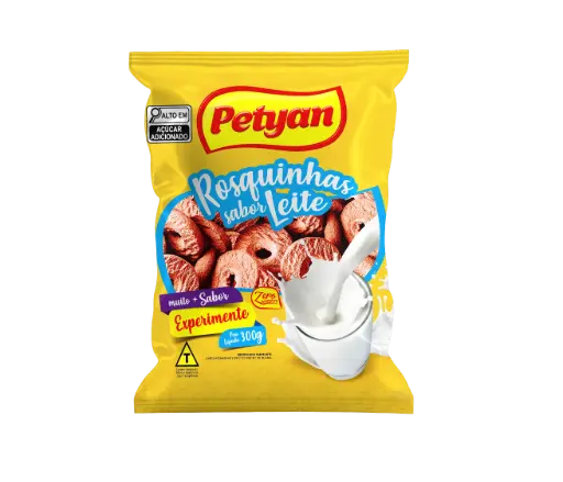 [PET007] BISCOITO ROSQUINHA PETYAN 300G LEITE (20 X 300GR)