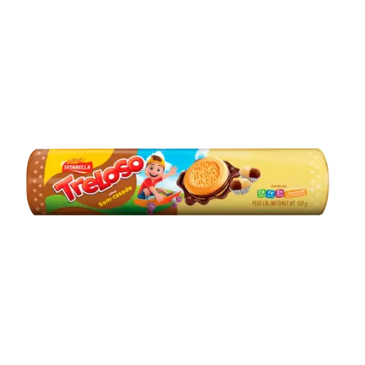 [VT0005] BISCOITO RECHEADO TRELOSO 120GR BEM CASADO (36 X 120GR)