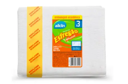 [ALK7042] PANO DE CHÃO ALKLIN 40X67 (CX 24 UNIDADES)