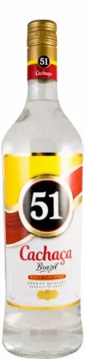 [PI0001] CACHAÇA 51 PIRASSUNUNGA 1 LITRO (12 X 1 LITRO)