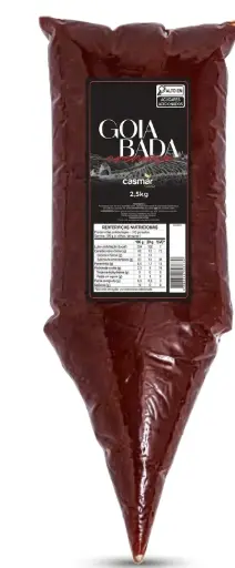 [CA0010] GOIABADA CREMOSA TRADICIONAL CASMAR EM BISNAGA 2,5KG (4 X 2,5KG)