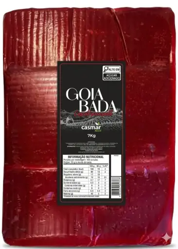 [CA0011] GOIABADA TRADICIONAL CASMAR EM BARRA 7 KG (2 X 7KG)