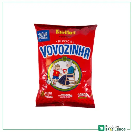 [FA0004] PIPOCA DOCE VOVOZINHA 60GR (30 X 60GR)