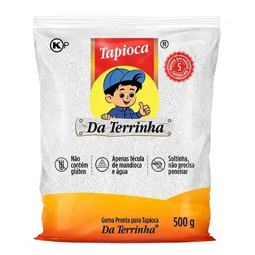 [DT0002] MASSA DE TAPIOCA DA TERRINHA 500GR (24 X 500GR)