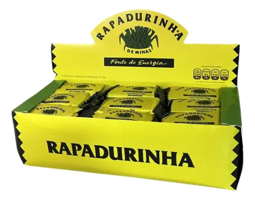 [RM0001] RAPADURA RAPADURINHA DE MINAS DISPLAY 36 X 25GR (12 X 900GR)